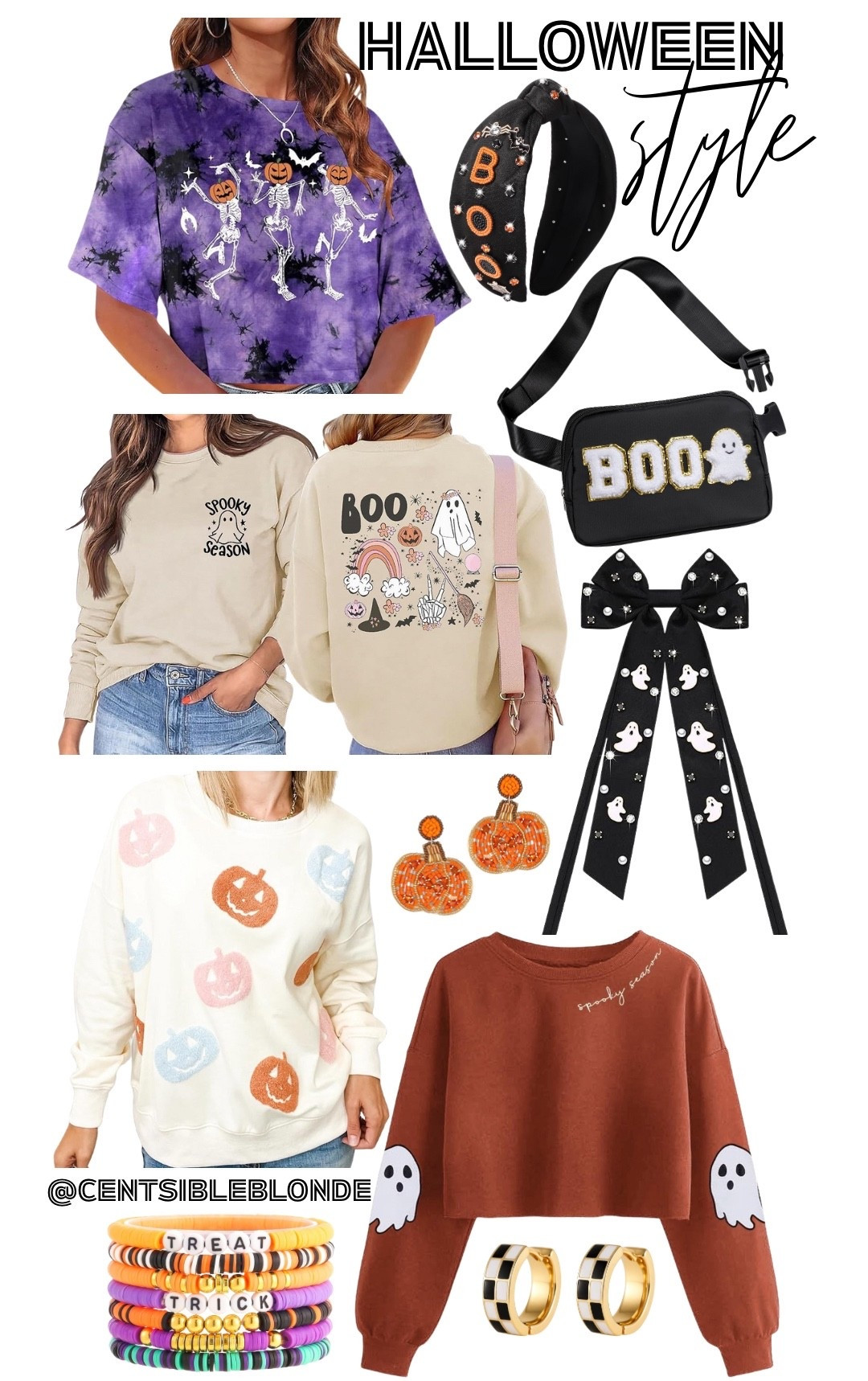 Halloween style, pumpkin sweatshirt, hair bow, skeleton shirt, Halloween tee, Amazon style, Amazon Halloween 

#LTKHoliday #LTKFindsUnder50 #LTKHalloween