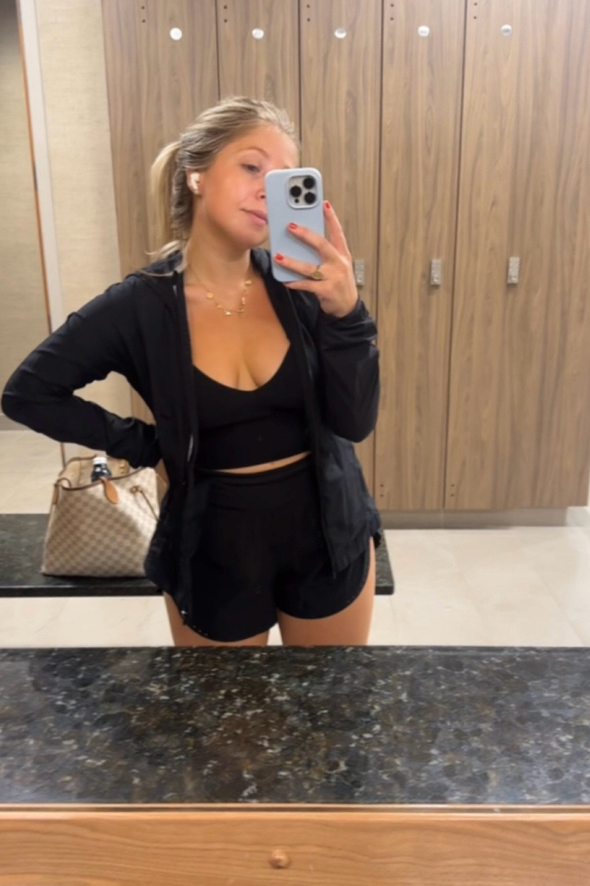 Ootd Gym Edition: One of my all time favorite bras (size small) and my absolute favorite pair of workout shorts (size 6) super flatter if you have some curves on your body half like I do 

#LTKFitness #LTKFindsUnder100 #LTKActive