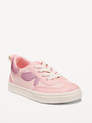 Elastic-Lace Chunky Sneakers for Toddler Girls | Old Navy (US)
