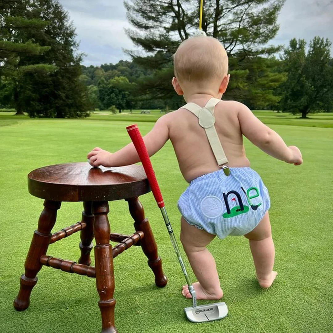 Hole in One First Birthday, Baby Golf Outfit, Hole in One Birthday, Baby Golf, Golf First Birthda... | Etsy (US)