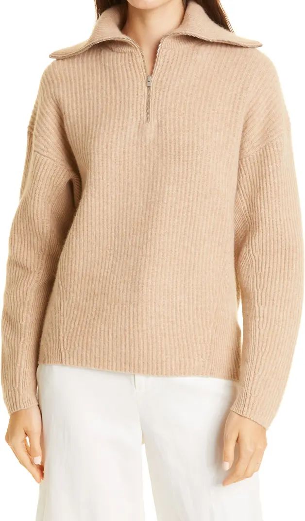 Vince Wool & Cashmere Half Zip Sweater | Nordstromrack | Nordstrom Rack
