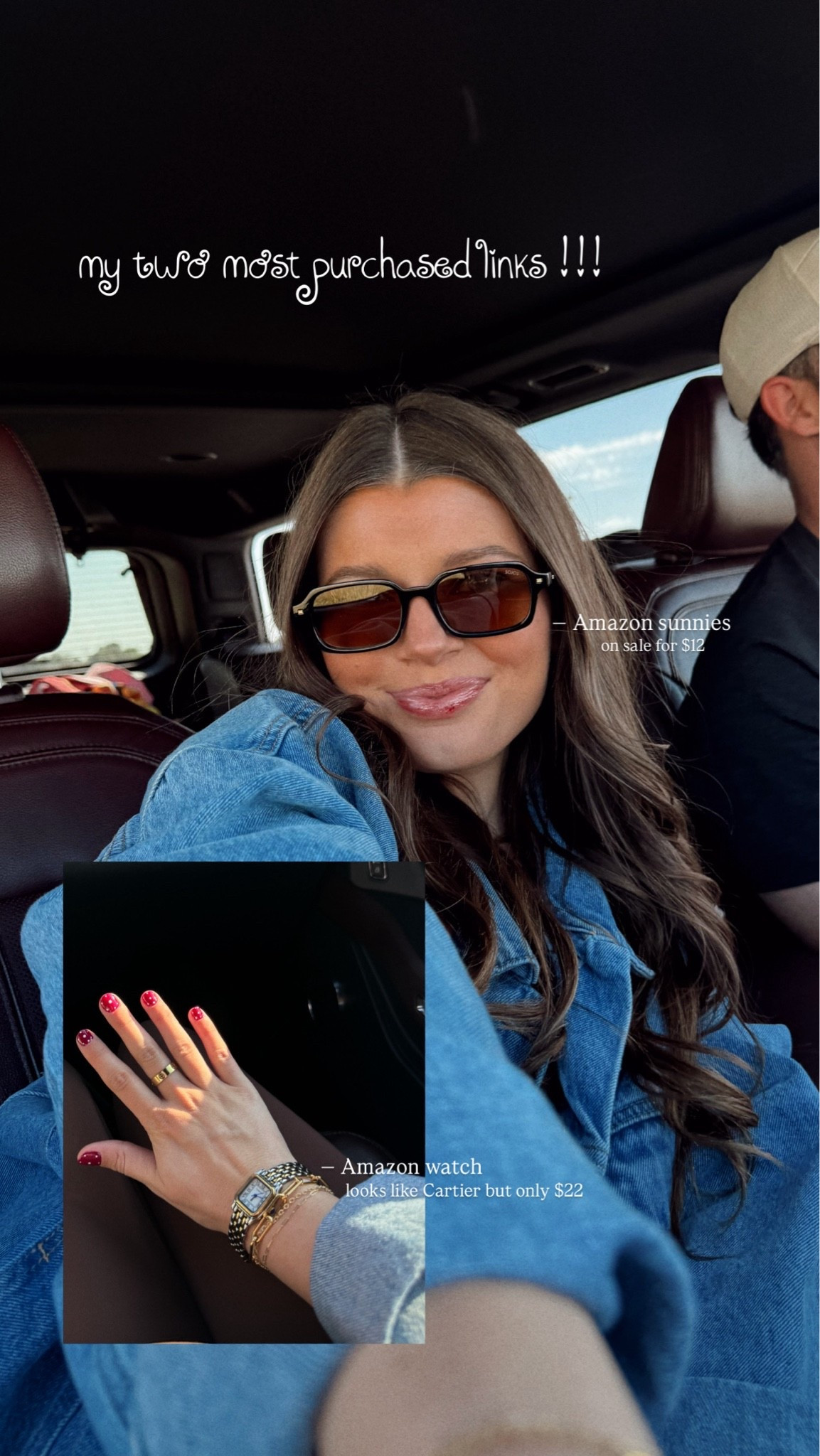 Most purchased Amazon must haves! SOJOS sunglasses and watch that looks just like an expensive one for way less! Both on sale!

#LTKgrwm #LTKootd #LTKSaleAlert