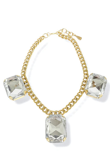 Yochi You're A Gem Clear Necklace | The Willow Tree
