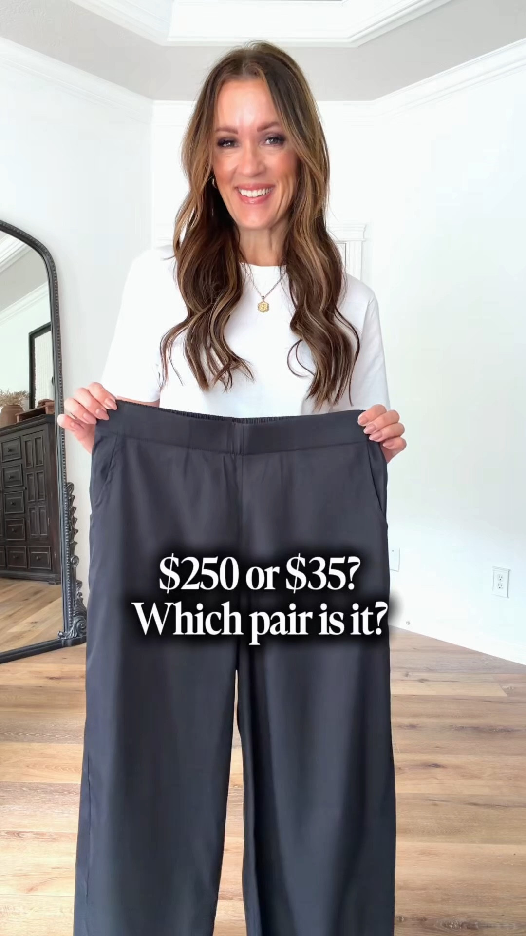 The viral (and crazy comfy) pants, or the affordable alternative? Who could tell? These are the affordable option, but both are really great!

Sizing:
Pants-medium
T-shirt-medium

#LTKOver40 #LTKgrwm #LTKootd