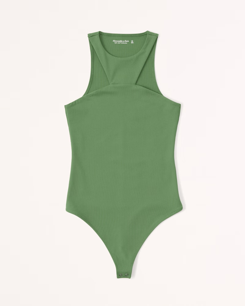 Women's Seamless Fabric High-Neck Bodysuit | Women's Tops | Abercrombie.com | Abercrombie & Fitch (US)