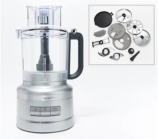 Ship Week 10/11 KitchenAid 13-cup Food Processor with Dicing Kit | QVC