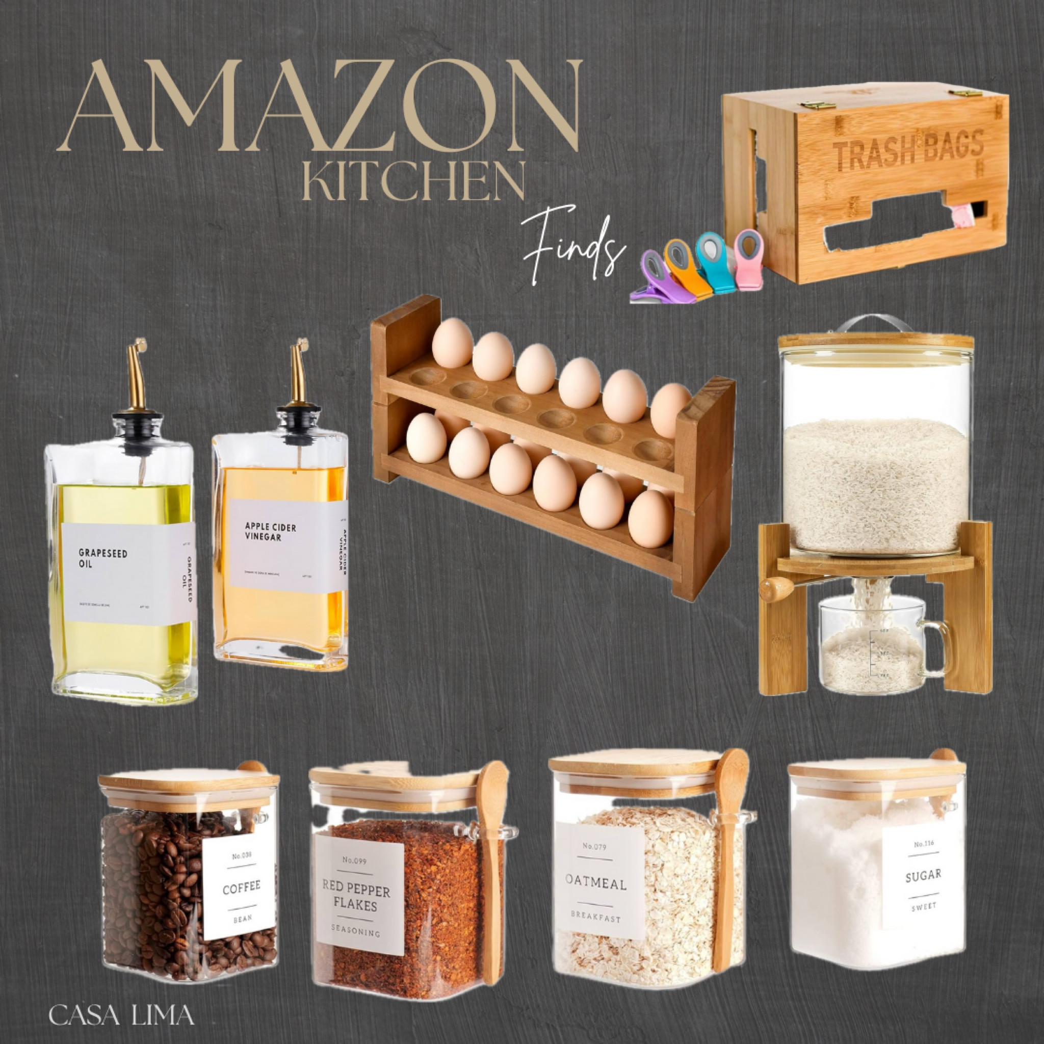 Just my favorite kitchen storage finds, that are also extremely aesthetic. 

#amazonfinds #amazonhome #kitchenstorage

#LTKHome #LTKSaleAlert #LTKFindsUnder50