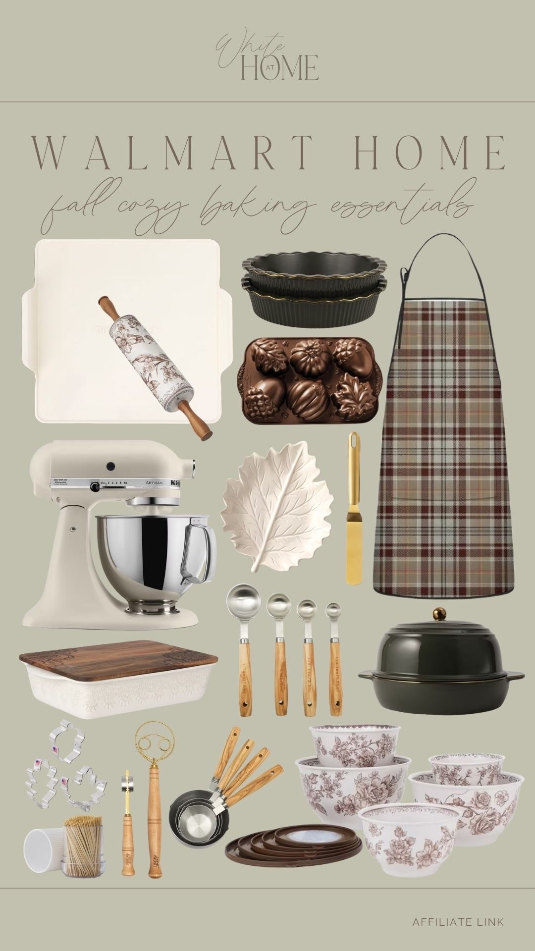 These Walmart fall baking essentials are looking like William Sonoma 😍 Everything you’ll need for a season of cozy baking and sweet treats!

#LTKHome