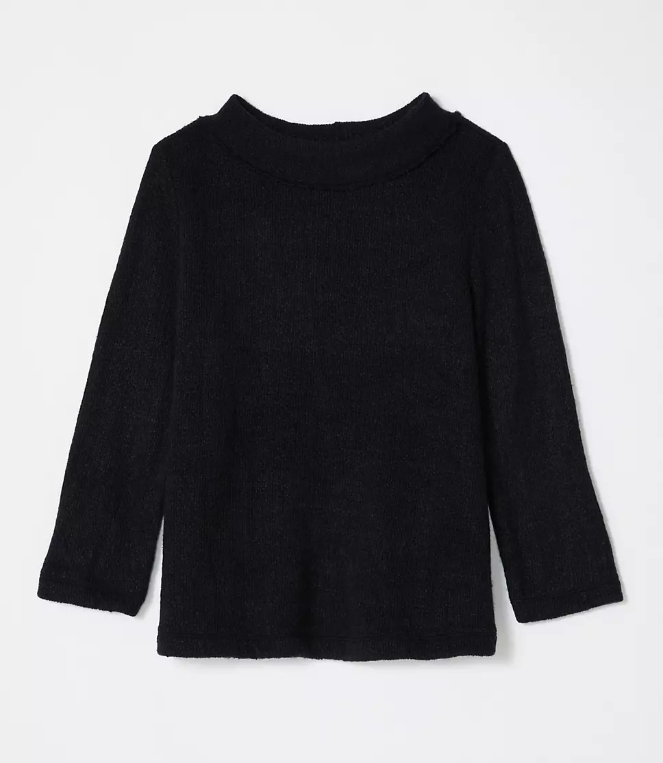 Cozy Mock Neck Top | LOFT Outlet