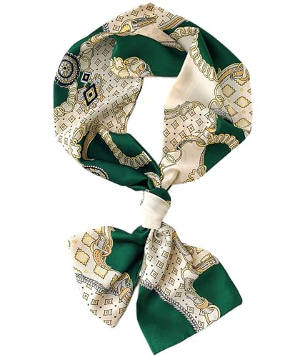 Dailyacc Hair Scarf for Women Fashion Silky Satin Headscarf Wrap Breathable Lightweight Neck Scar... | Amazon (US)