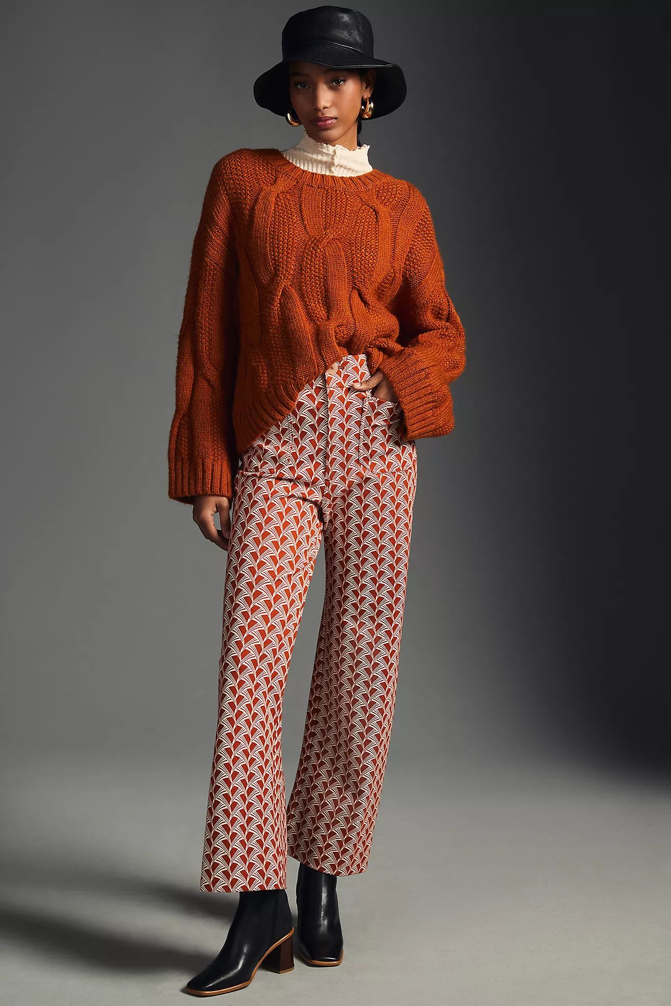 The Colette Wide-Leg Ponte Pants | Anthropologie (US)