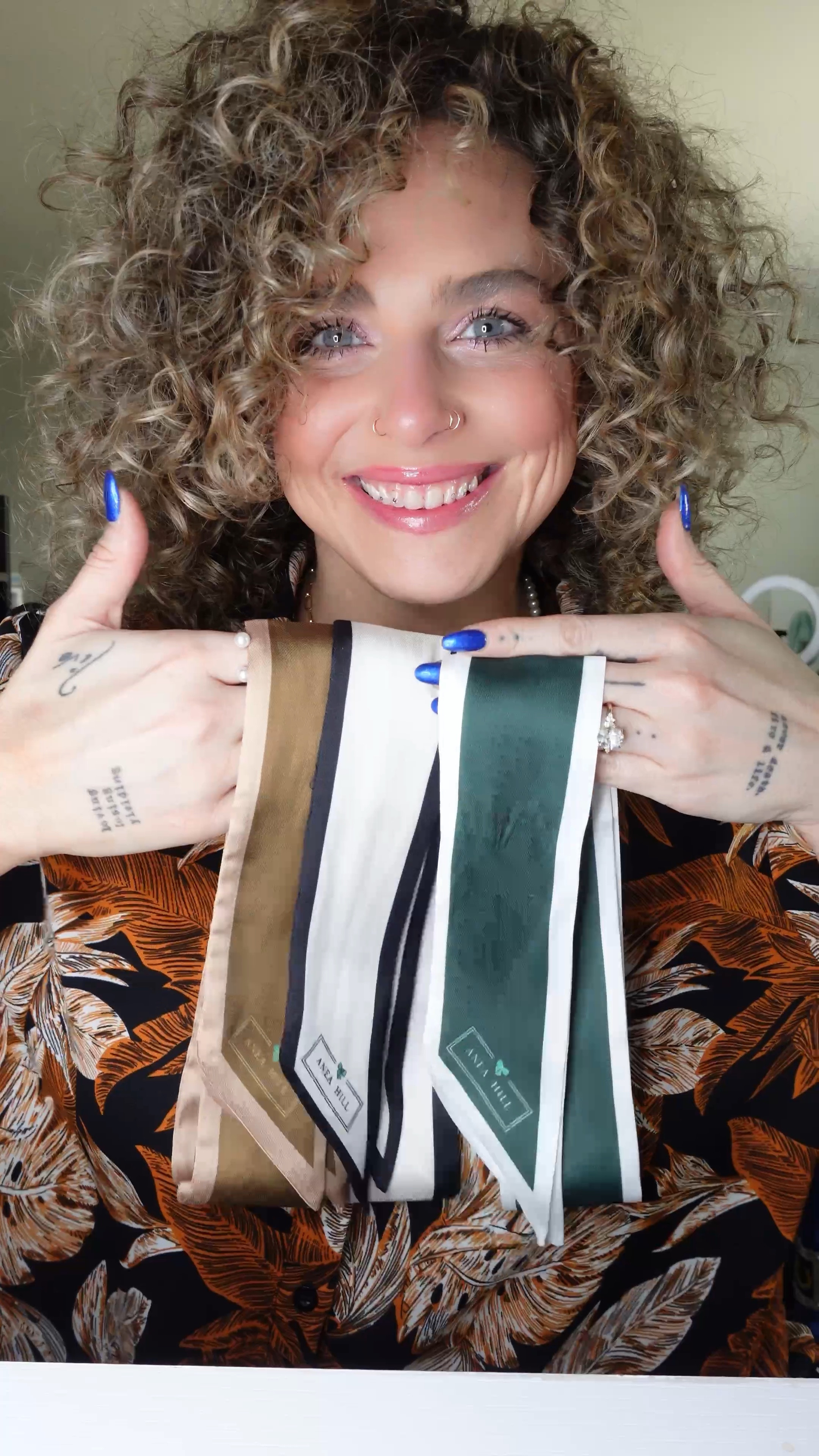 3 Ways to Style Your Hair Using #AneaHillBoutique Luxury Scarves 🔥😍💙 *Each scarf can be purchased individually or as a set of 3!* 🫶🏻 #affiliate 

#LTKstyletip #LTKFind #LTKbeauty