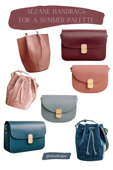 I just received a color analysis service from House of Colour that identified me as a “summer.” Here are a few handbags that compliment the Summer palette 🎨 

HOC, HOCSummer



#LTKSeasonal #LTKitbag