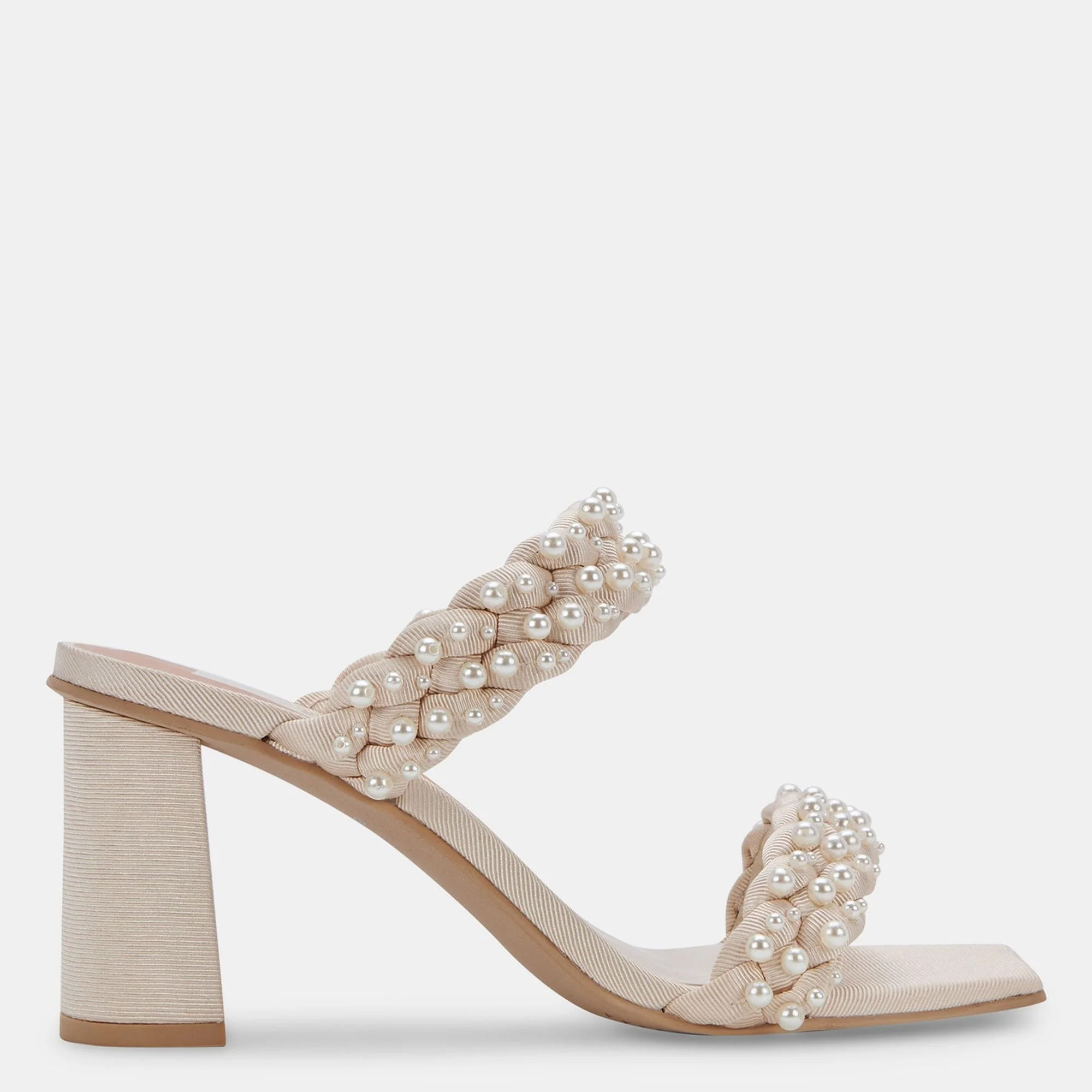 PAILY PEARL HEELS VANILLA PEARLS | Shop Simon