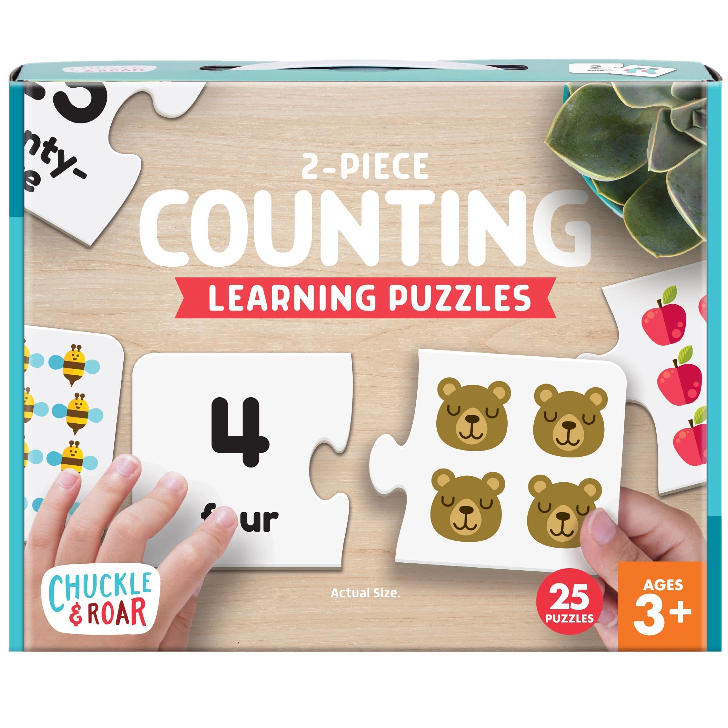 Chuckle & Roar Educational Puzzle Counting and Matching 25 PC Edition | Amazon (US)