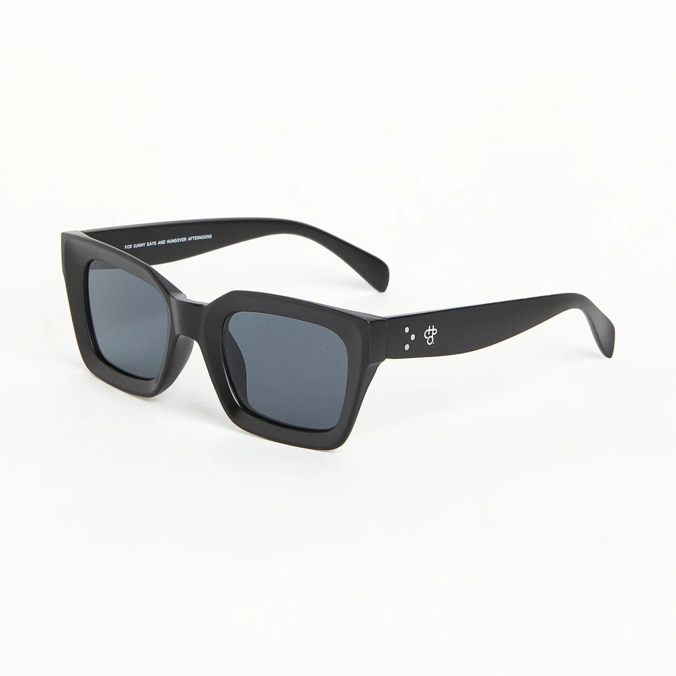 IBIZA SUNGLASSES - BLACK | WAT The Brand