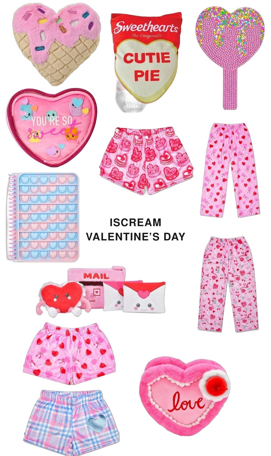 Valentine’s Day is in 6 weeks. Linking new Iscream merch and some old favorites💖


Tween. Girls. Gift ideas. Pjs. Pajamas. Pillows. Love basket  

#LTKSaleAlert #LTKKids #LTKGiftGuide