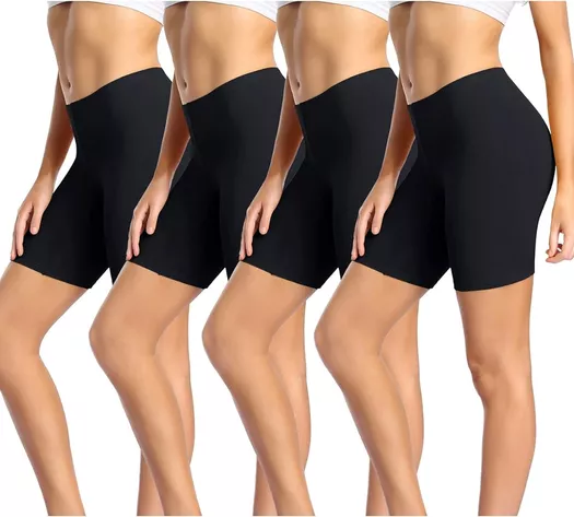 Womens Lux Cotton Anti Thigh Chafing Underwear Short 7