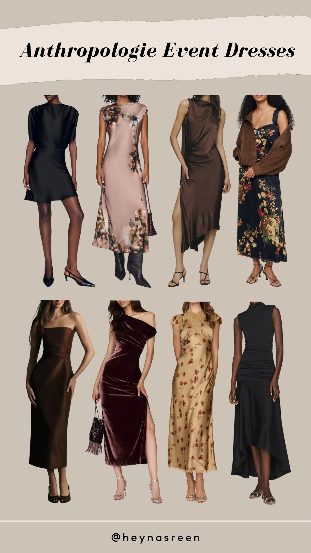 Fall event dresses from Anthropologie that I LOVE!