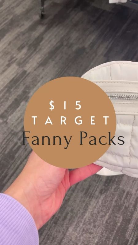 The cutest fanny packs from Target! Only $15

#LTKtravel #LTKfindsunder50 #LTKstyletip