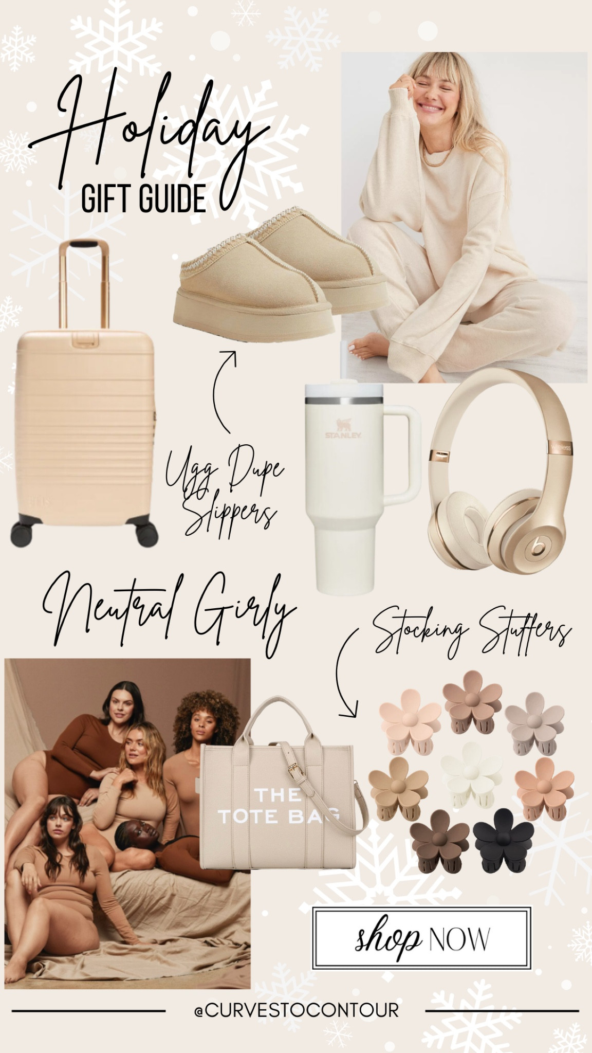 Holiday Gift Guide for the Neutral Girly

Gift Guide | Gift Guides 2023 | Holidays | Gifts For Her |

#LTKGiftGuide #LTKHoliday #LTKstyletip