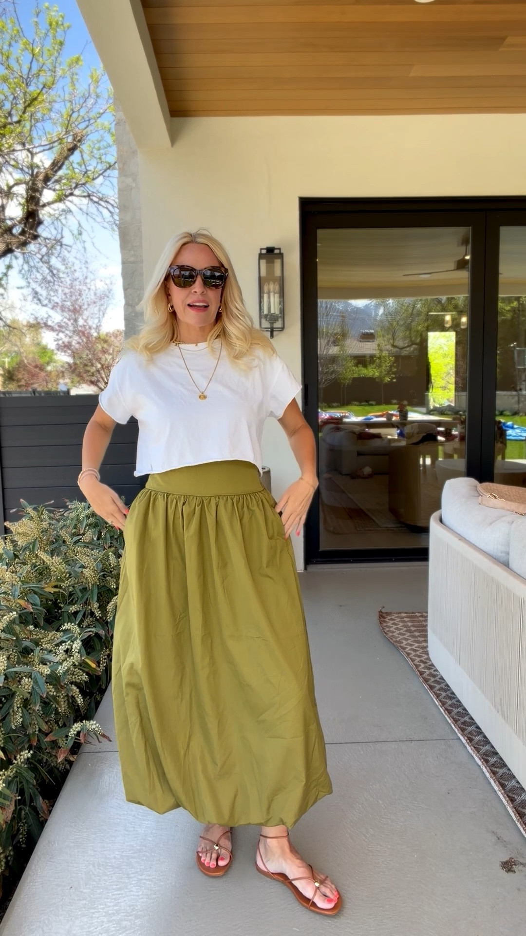 I wanted to show this outfit again! This skirt can be styled so many ways

#LTKgrwm #LTKootd #LTKmomlife