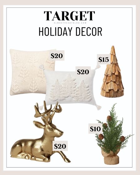 Holiday decor from Target holiday decorations christmas decor target home decor 

#LTKunder50 #LTKunder100 #LTKHoliday