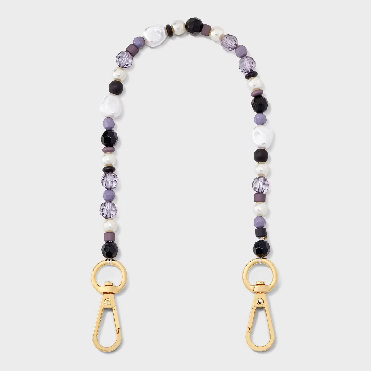 Beaded Accessory Phone Strap - A New Day™ Black/White | Target