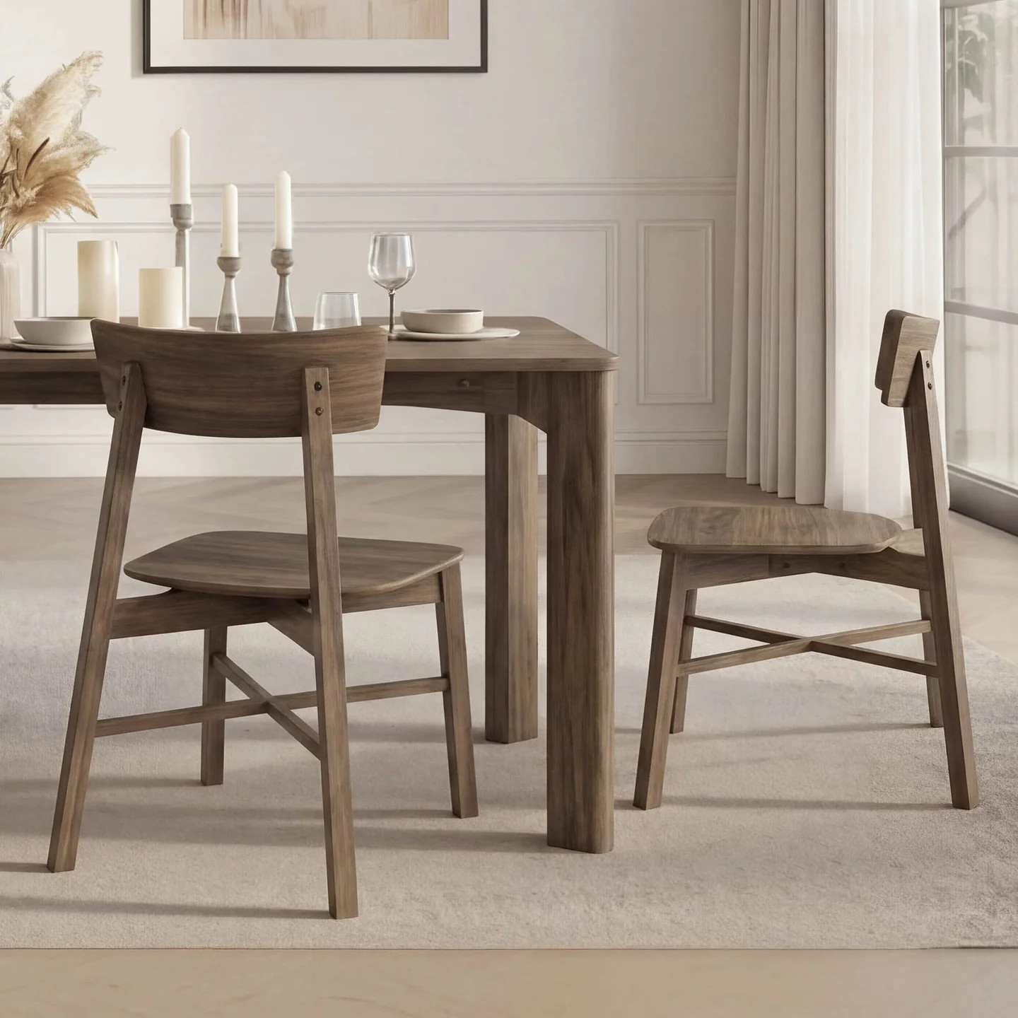 Wyatt Dining Chair | Scandinavian Minimalist Design | Chita