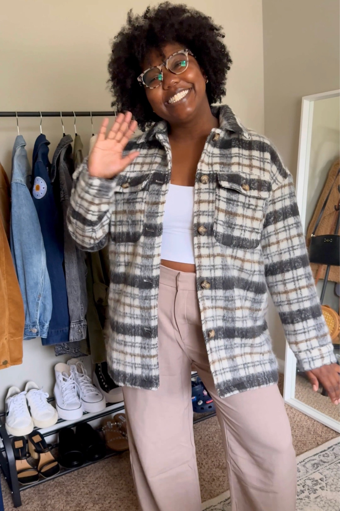 FINALLY bit the bullet and ordered the *viral* abercrombie trousers and I AM A FAN 🤩! Y’all, they are super flattering + so easy to dress up or down depending on how you’re feeling! I am so excited to style these—they’re definitely going to be a stable for my fall/winter wardrobe 🙌🏾 

#LTKsalealert #LTKstyletip #LTKunder100