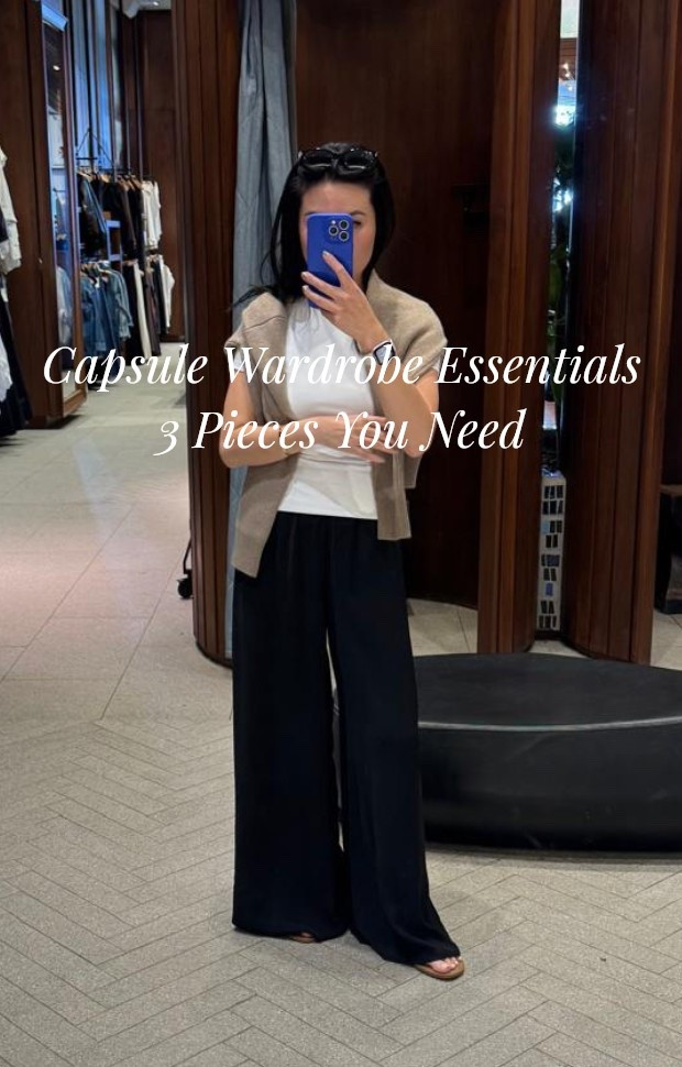 Capsule Wardrobe 101: The Power of Three. 🕊️

1️⃣ The Perfect White Tee: Look for a thick cotton that isn't sheer.
2️⃣ Fluid Wide-Leg Pants: They elongate the legs and transition perfectly from office to dinner.
3️⃣ The "Third Piece": A neutral sweater draped over the shoulders adds instant polish.

Save this for your next "nothing to wear" morning! 📌

#LTKmodest #LTKstyletip #LTKsale