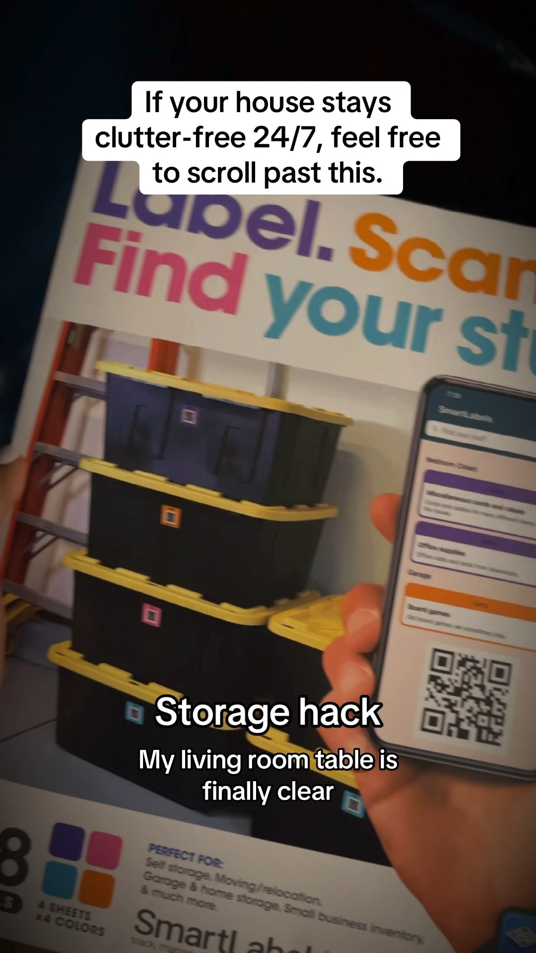 This is a new home organization tool that I have started using and absolutely love. I can't believe how simple it was just set up and use these Smart Labels for business inventory storage and I'm going to use them also to rotate my clothing from my room to the basement

#LTKFindsUnder50 #LTKHome #LTKmomlife
