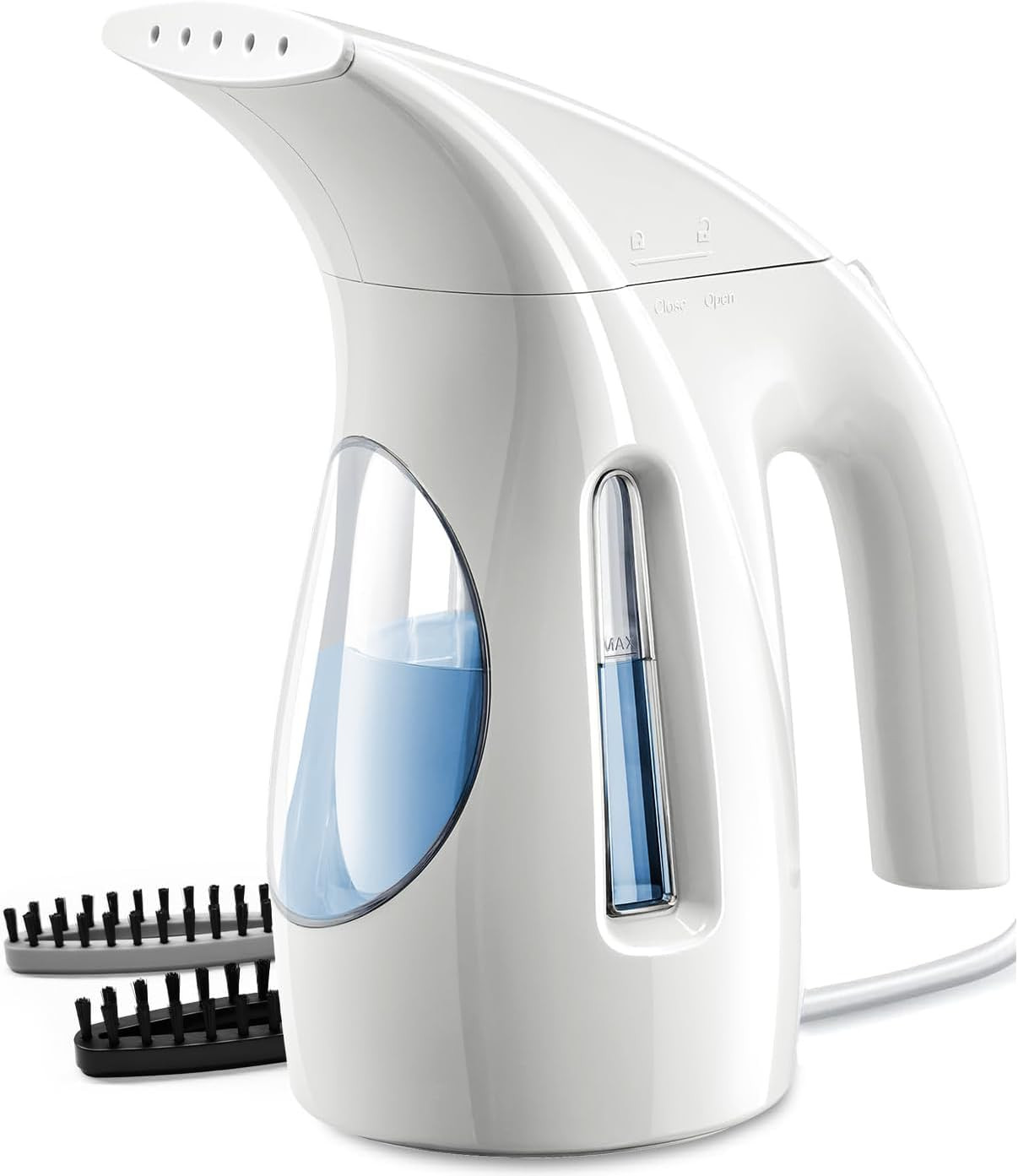 HiLIFE Steamer for Clothes, Portable Handheld Design, 240ml Big Capacity, 700W, Strong Penetrating Steam, Removes Wrinkle, for Home, Office(ONLY FOR 120V) White | Amazon (US)