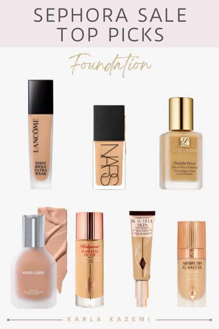 🚨SEPHORA SALE TOP PICKS🚨
Save up to 20% using code TIMETOSAVE
Top Foundation Picks💕 
These are really great for everyday wear as well as for when you want some full glam! 









Foundation, long wear foundation, full coverage foundation, easy makeup, full glam, everyday makeup, mature skin, over 35 makeup, over 40 makeup, smoothing foundation, skin care foundation, Karla Kazemi, Latina.


#LTKsalealert #LTKover40 #LTKbeauty