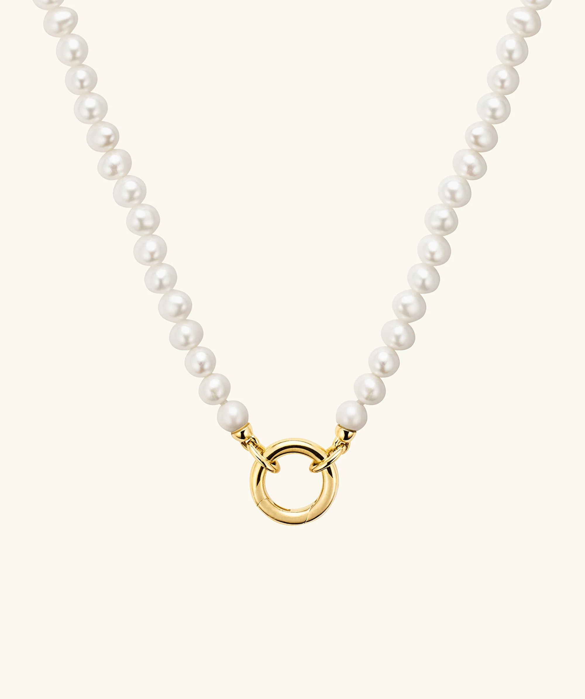 Pearl Charm Necklace | Mejuri Fine Crew