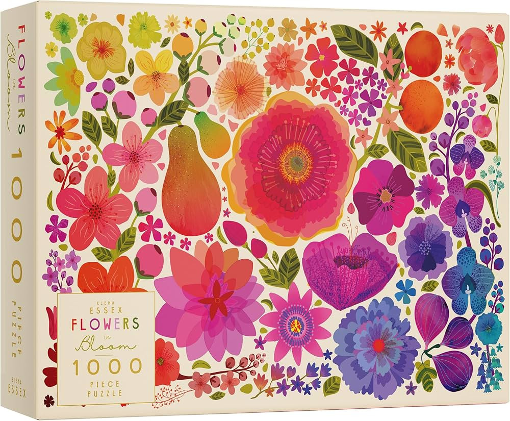 Elena Essex 1000 Piece Puzzle for Adults - Flowers in Bloom | Puzzles | Puzzles for Adults 1000 P... | Amazon (US)