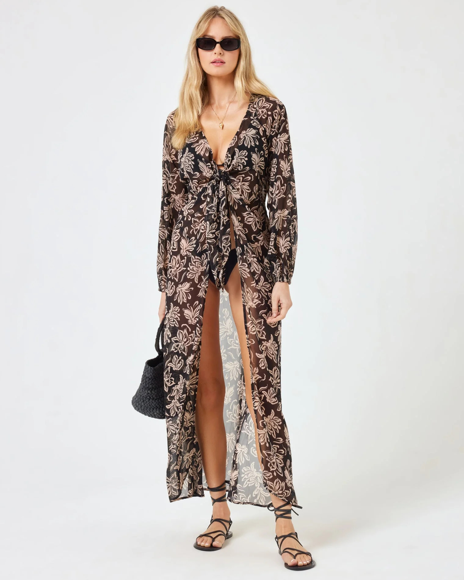Printed Anna Cover-Up | L*Space