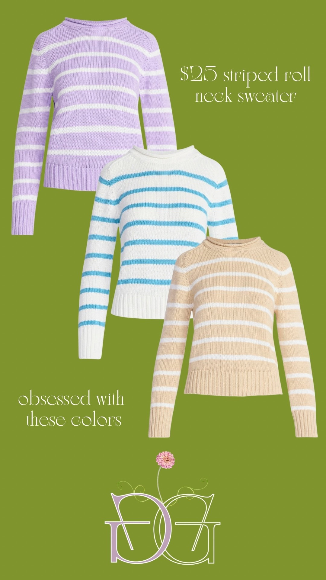 These $25 striped roll neck sweaters will sell out instantly!! These are always a hit & such a staple in my wardrobe 👏🏼 

#LTKootd #LTKFindsUnder50 #LTKSeasonal