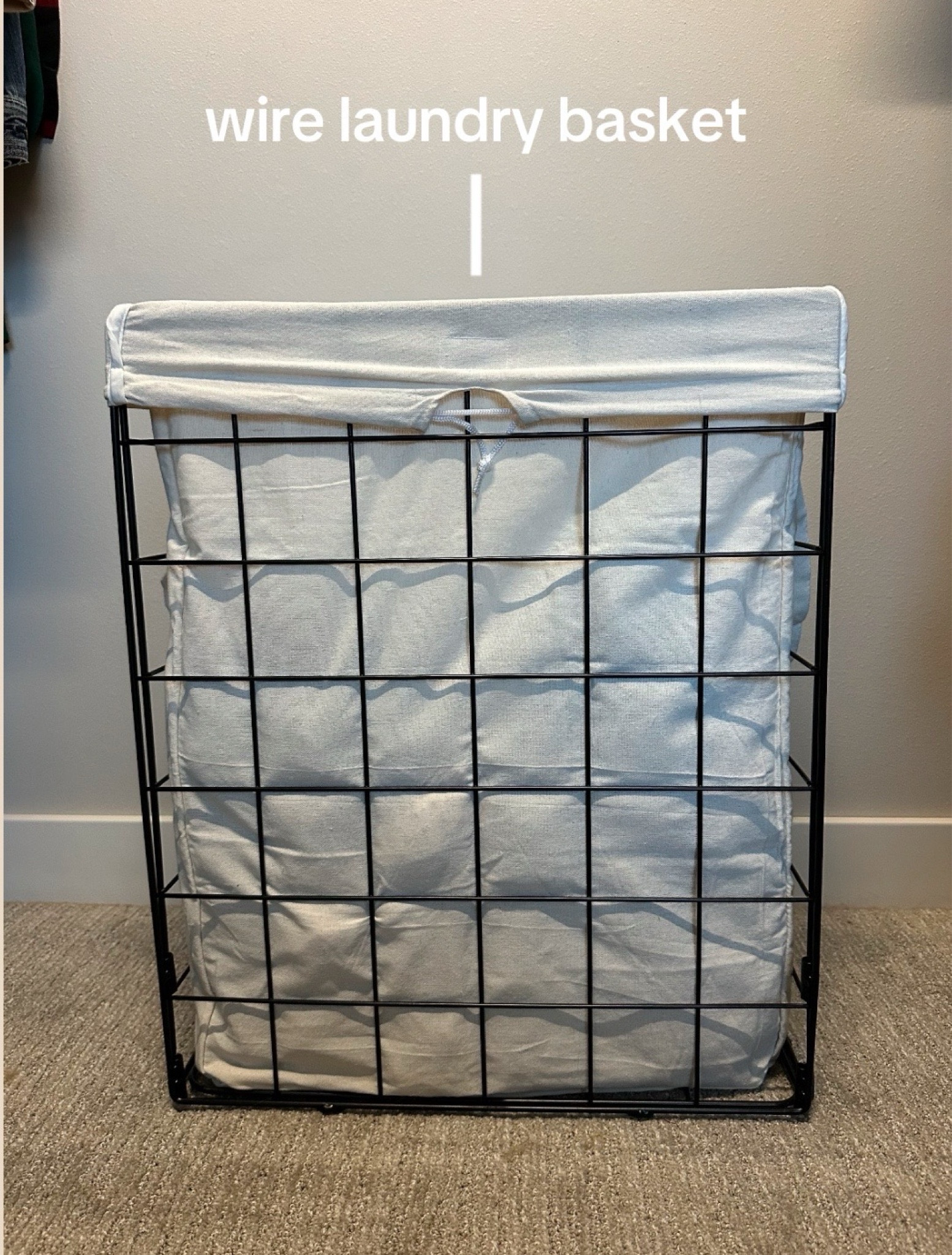 Wire laundry basket

#LTKHome #LTKSaleAlert