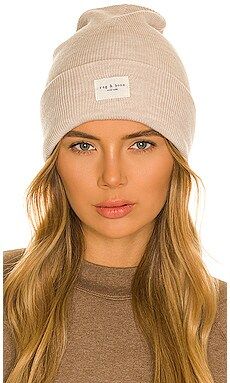 Rag & Bone Addison Beanie in Oatmeal from Revolve.com | Revolve Clothing (Global)