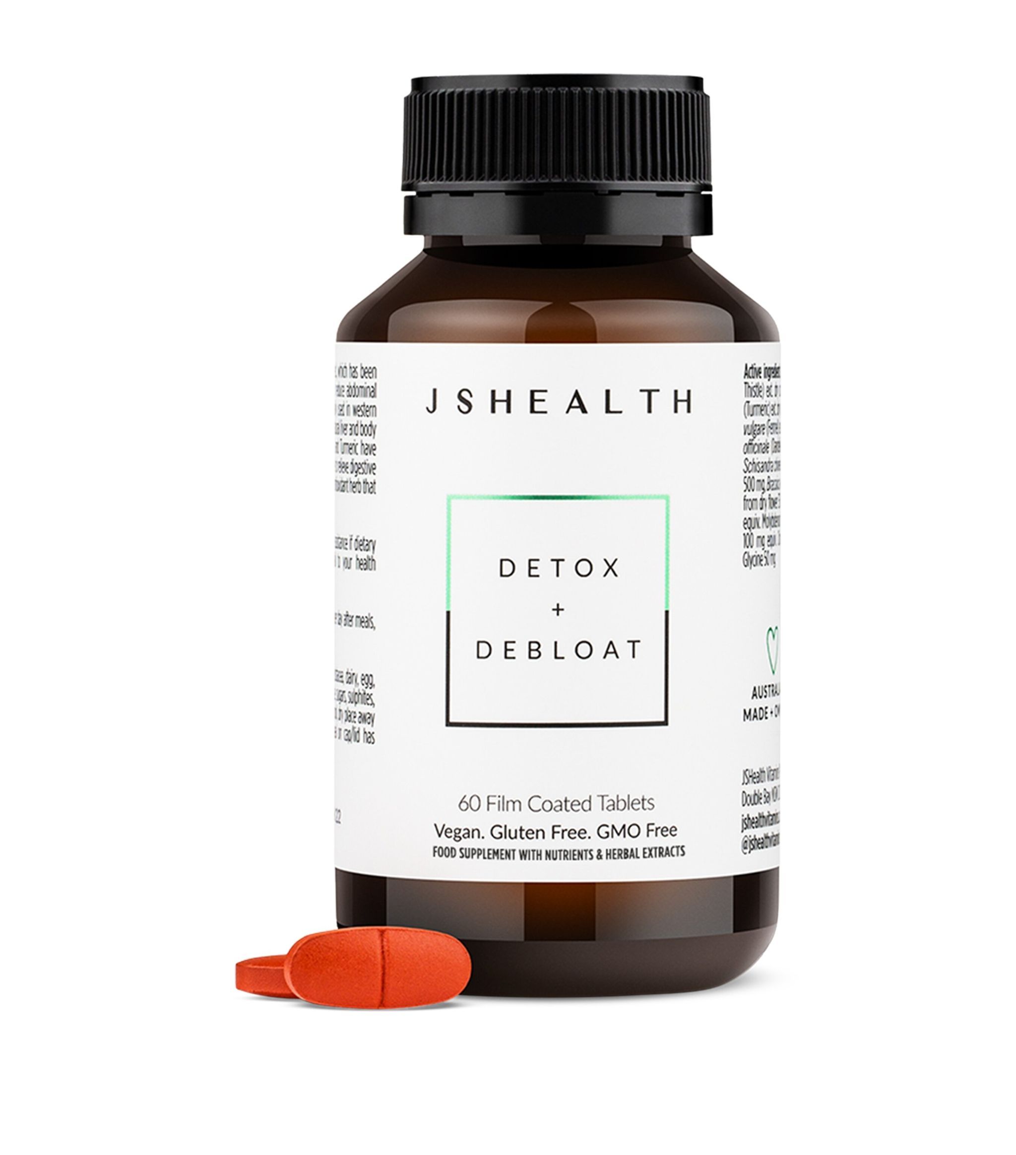 Detox + Debloat Supplements (60 Tablets) | Harrods