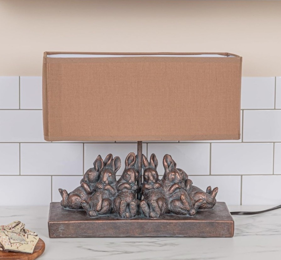 Find in my New Bloom Collection.🌸 This Creative Co-Op Bronze Rabbit Table Lamp is a whimsical spring detail. Soft linen glow, warm bronze tones, and the sweetest touch of charm for your space.

Add a little magic to your home, shop now before it hops away.🐰

#LTKSeasonal #LTKU #LTKHome