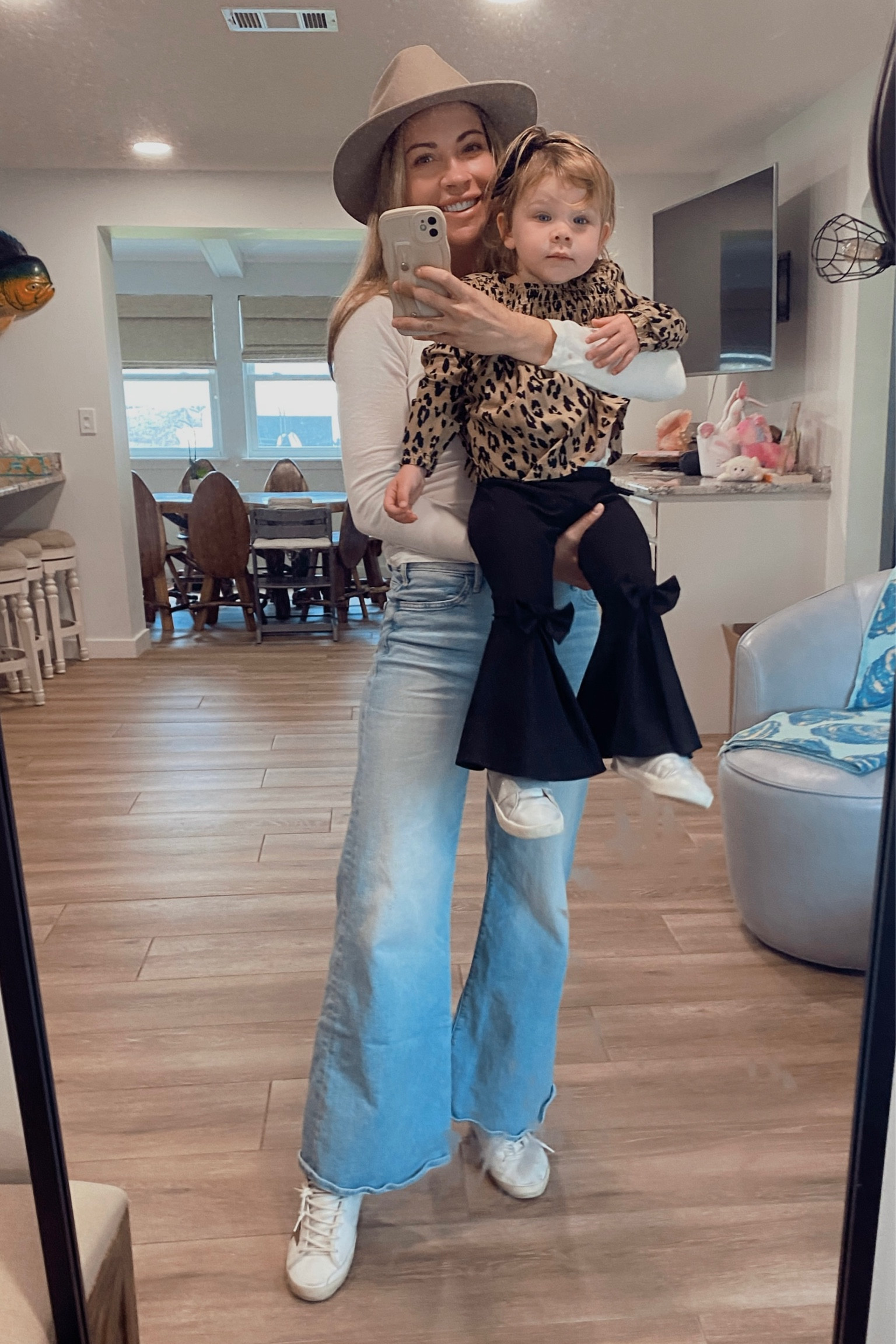 Girls day out! 💕#errandsoutfit #everydayoutfit #jeans #toddleroutfit #sneakers #slides #goldengoose #motherjeans 

#LTKkids #LTKfamily #LTKxTarget