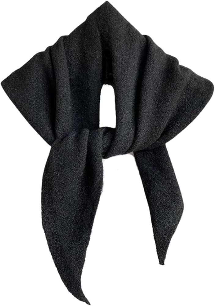 Knit Triangle Scarf for Women Knitted Head Scarf Y2k Bandana Fisherman Downtown Girl Aesthetic Ac... | Amazon (CA)