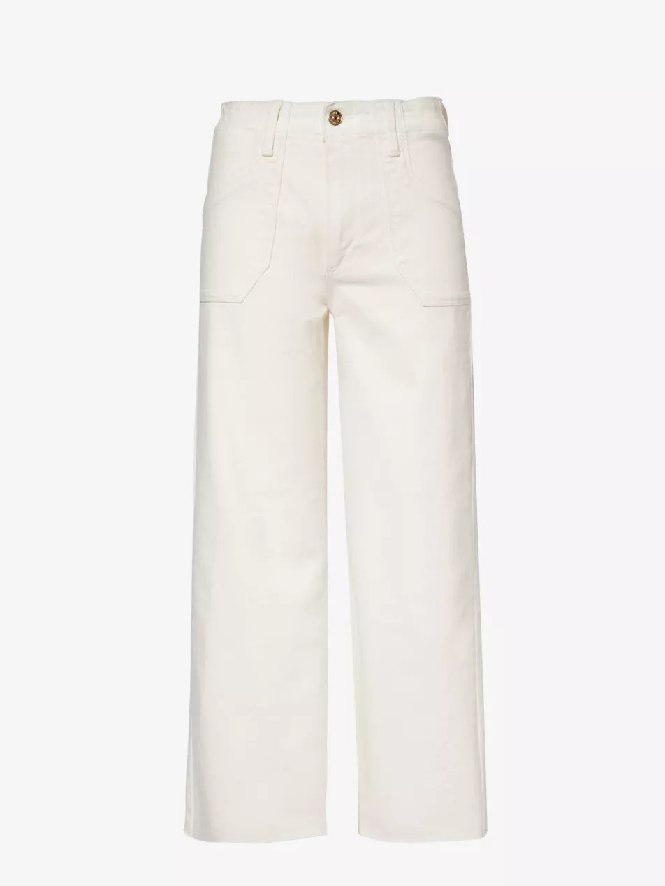 Anessa wide-leg high-rise stretch-denim jeans | Selfridges
