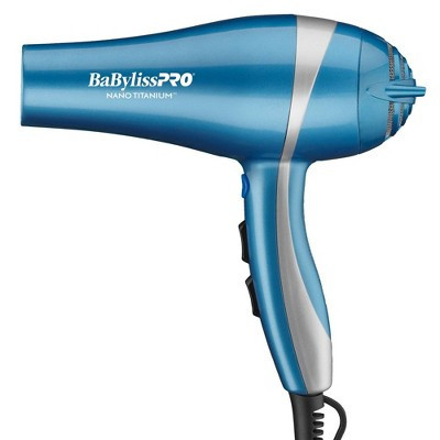 BaBylissPRO Nano Titanium Hair Dryer - Blue - 2000W | Target