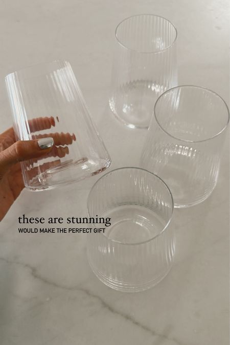 Stemless glass, would make the perfect gift #StylinbyAylin 

#LTKunder50 #LTKGiftGuide #LTKstyletip