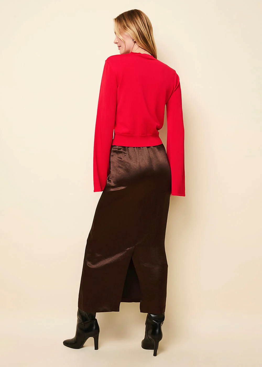 The Valencia Skirt In Espresso | Solid & Striped