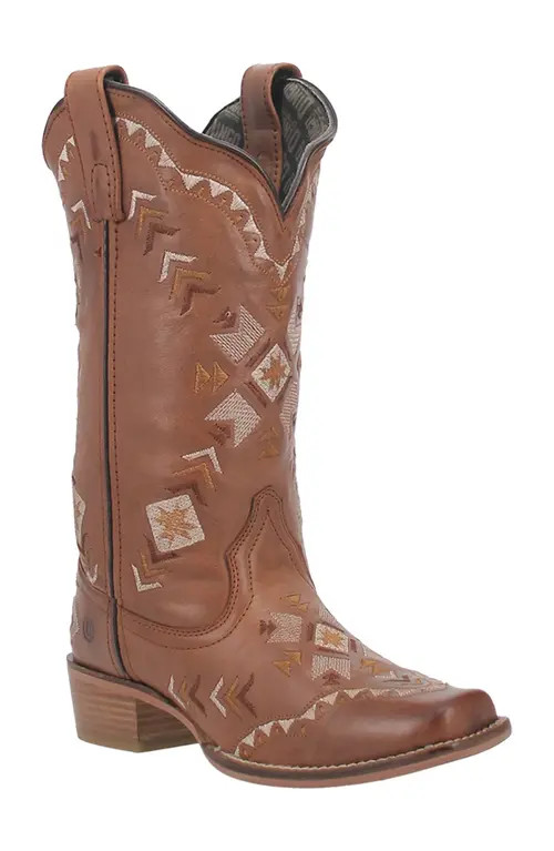 Dingo Mesa Embroidered Western Boot in Tan at Nordstrom, Size 8 | Nordstrom