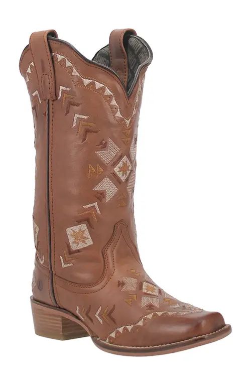 Dingo Mesa Embroidered Western Boot in Tan at Nordstrom, Size 8 | Nordstrom